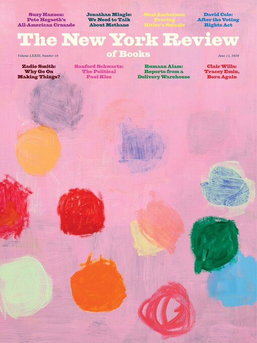 Cover image for The New York Review of Books